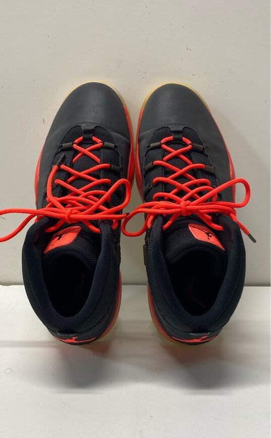 Nike Air Jordan Prime Flight Black/Red Athletic Shoe Men 8 image number 5