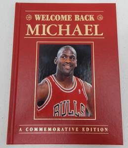 COMMEMORATIVE EDITION WELCOME BACK MICHAEL BOOK