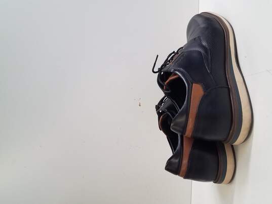 Bruno Marc York Black Oxford Dress Shoes Men's Size 10.5 image number 4
