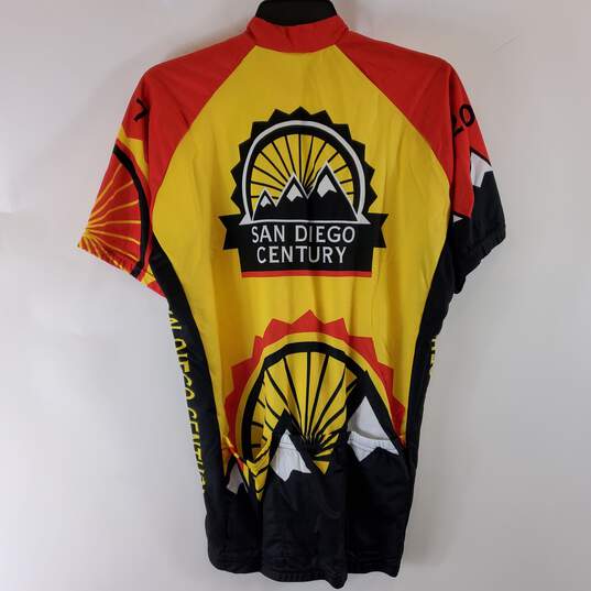 World Jerseys Men Multicolor Cycling Jersey L NWT image number 4