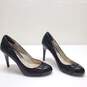 MICHAEL Michael Kors Black Leather  Pump Heels Women's Size 7.5M image number 3