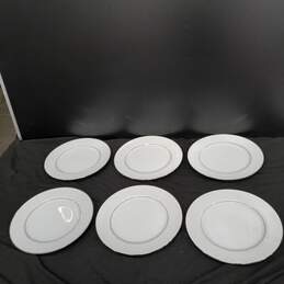 Montgomery Ward Style House Shannon Dinner Plates 6pc Lot