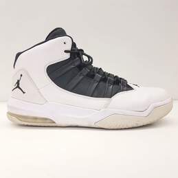 Nike Air Jordan Max Aura 'White Black' Sneakers Men's Size 13 alternative image