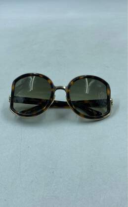 Salvatore Ferragamo Brown Sunglasses - Size One Size
