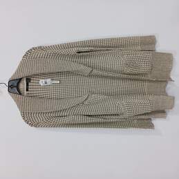RDI Women's Long Cotton Blend Cardigan Sweater Size S/P/P NWT