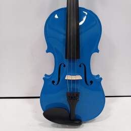 Mendini By Cecilio MV-Blue Violin In Case alternative image
