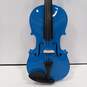 Mendini By Cecilio MV-Blue Violin In Case image number 2