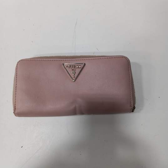 Women's Pink Guess Wallet image number 1