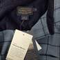 NWT Pendleton MN's Ultra Luxe Merino Blue Gray Plaid Long Sleeve Shirt Size M image number 4