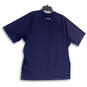 Mens Blue Short Casual Sleeve Crew Neck Pullover Athletic T-Shirt Size XL image number 2