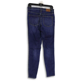 Womens Blue Denim Medium Wash 5-Pocket Design Skinny Leg Jeans Size 28 alternative image