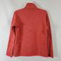 Patagonia Women's Red Henley Sweater SZ M image number 6
