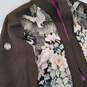 Unbranded Floral Long Sleeve Jacket No Size Tag image number 3