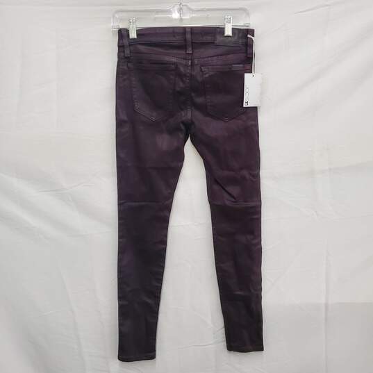 NWT JOSE WM's Cotton Elastane Blend Black Skinny Jeans Size W 26 x 27 image number 2