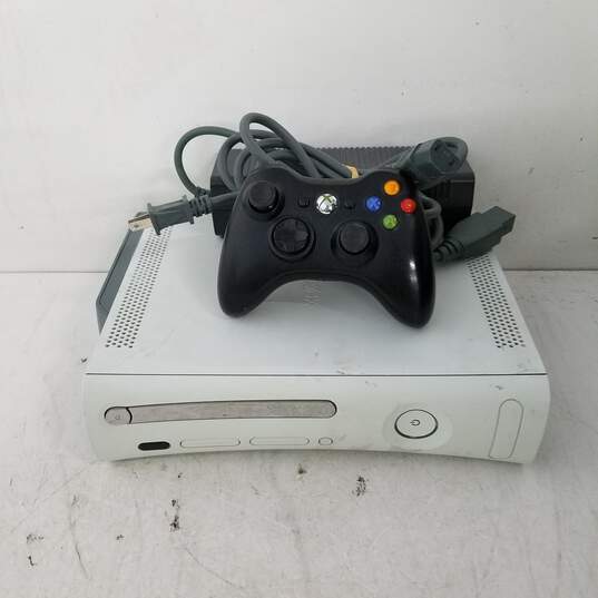 Microsoft Xbox 360 60GB Console White Bundle Controller & Games #2 image number 2