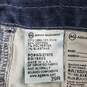 AG Adriano Goldschmid The Tomboy Relax Straight Distressed Blue Denim Jeans Size 29 R X 25 image number 3