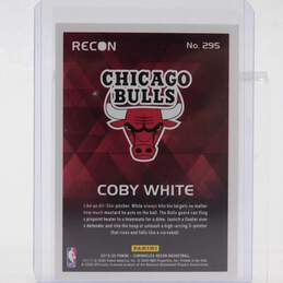 2019-20 Coby White Panini Recon Rookie Chicago Bulls alternative image