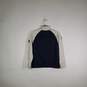 Boys Mock Neck Long Sleeve 1/2 Zip Sweatshirt Size Medium image number 2