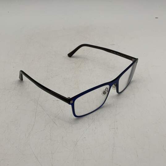 Prodesign Denmark Womens 1502 c. 6035 Blue Black Reading Eyeglasses With Case image number 4