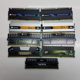 Lot of 9 Mixed PC3 DD3 Desktop Memory Ram #4 alternative image
