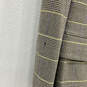 Womens Multicolor Double-Breasted Peak Lapel Two-Piece Suit Pants Set Sz 8 image number 6