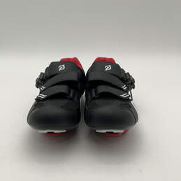 Womens PL-SH-B-42 Black Red Adjustable Strap 3 Bolt Cycling Shoes Size 42 alternative image