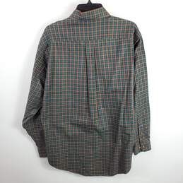 Brooks Brothers Men Green Plaid Button Up Shirt M alternative image