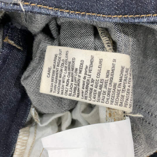 Mens Blue Denim & Supply Dark Wash Pockets Bootcut Leg Jeans Size 29/32 image number 2
