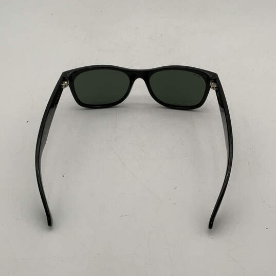 Womens Wayfarer RB-2132 Black Full-Rim Frame Square Sunglasses With Case image number 3