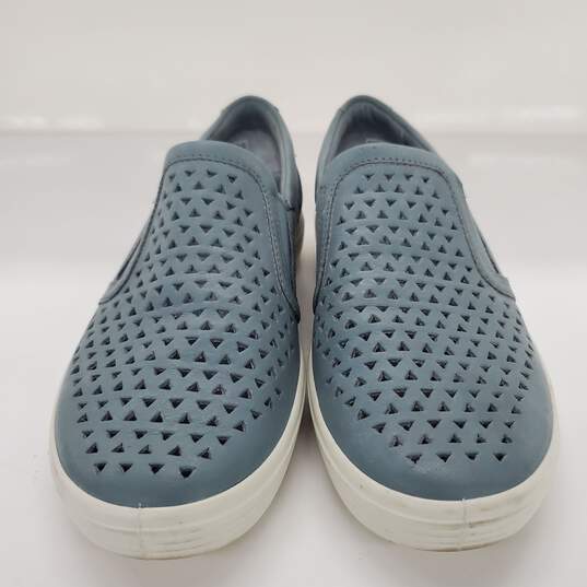 Ecco Soft 7 Laser Cut Leather Slip-on Sneakers Women's Size 7 image number 2