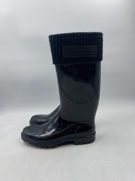 Burberry Black Snow Boot Boot Women 7.5 image number 2