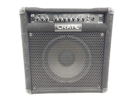 Crate Brand BT25 Model 25-Watts Electric Bass Guitar Amplifier w/ Power Cable image number 1