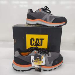Caterpillar Passage Composite Toe Charcoal Gray Work Shoe Men's Size 11