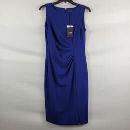 DKNY Women Blue Sheath Dress Sz 6 NWT