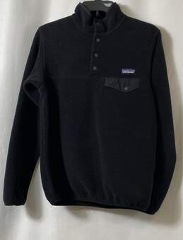 Patagonia Black Fleece Jacket - Size Small