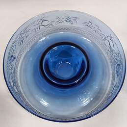Blue Ombre Glass Bowl and Pitcher alternative image