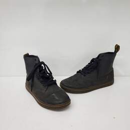 Dr. Marten WM Air wait Tobias Black leather 8 Hole Boots Size 9-10 US