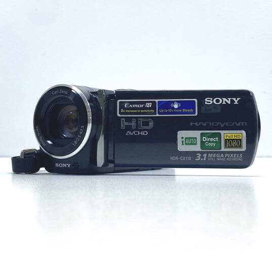 Sony Handycam HDR-CX110 HD Camcorder image number 2