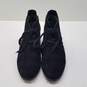 Franco Sarto Black Suede Wedge Ankle Boots Women's Size 8.5 M image number 6