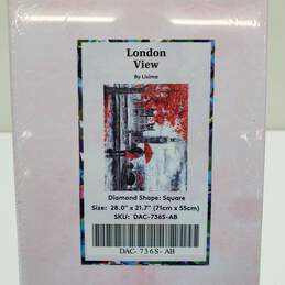 SEALED Diamond Art Club Kit 'London View' by Lisima  71cm x 55cm Square Diamond