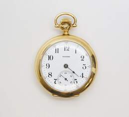 Vintage Illinois Watch Co. 8034089 Gold Filled 15 Jewels Pocket Watch 35.9g