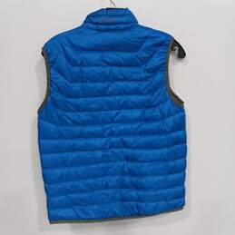 Boys Blue Front Pocket Full-Zip Insulated Casual Puffer Vest Size XL (14) alternative image