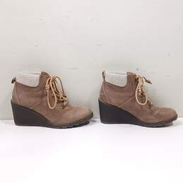 Sperry Women Brown/Light Brown Ankle Wedge Boots Size 10M alternative image