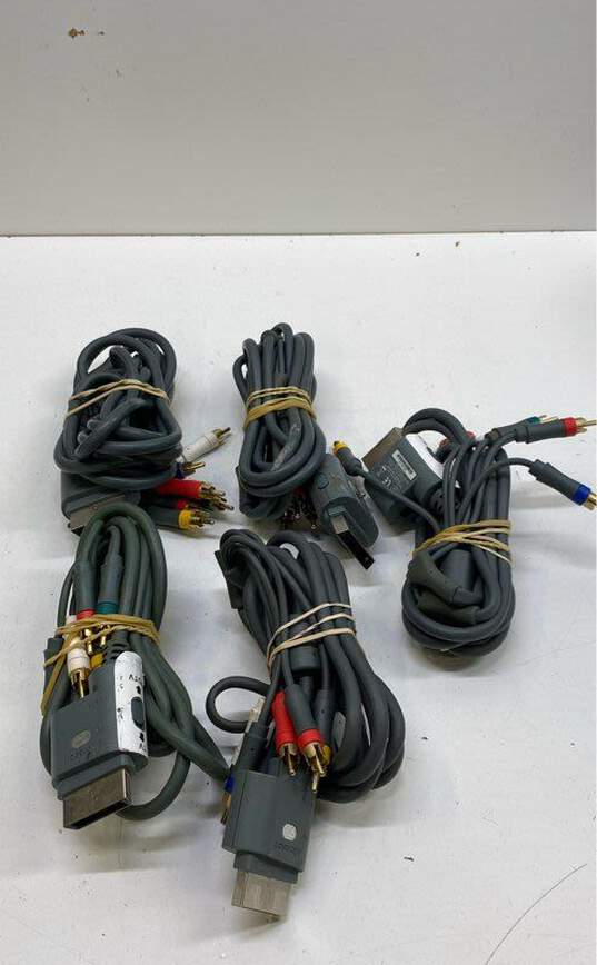 Microsoft Xbox 360 Audio Video AV Component HD Cable, Lot of 5 image number 4