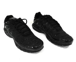 Nike Air Max Plus Triple Black Men's Shoes Size 15 alternative image