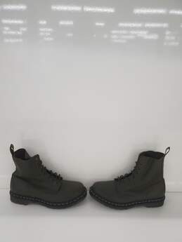 Men Dr. Martens 1460 Pascal Leather Boots Olive Green Size-11 alternative image