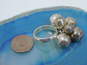Artisan 925 Modernist Orb Ball Beads Chacha Unique Band Ring 19.9g image number 6
