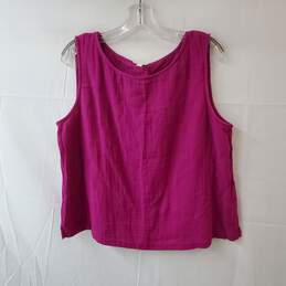 Eileen Fisher Pink Tank Top Size L