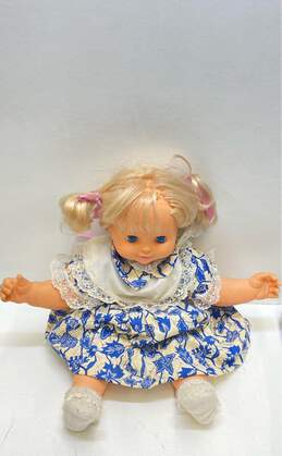 Vintage Talking Baby Doll Toy Biz Battery Operated 1990's Talking Doll