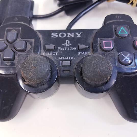 Sony PS2 controllers - Lot of 10, black >>FOR PARTS OR REPAIR<< image number 10